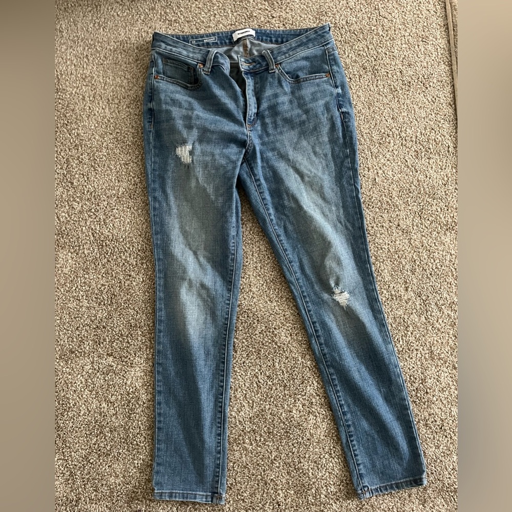 Distressed Skinny Jeans